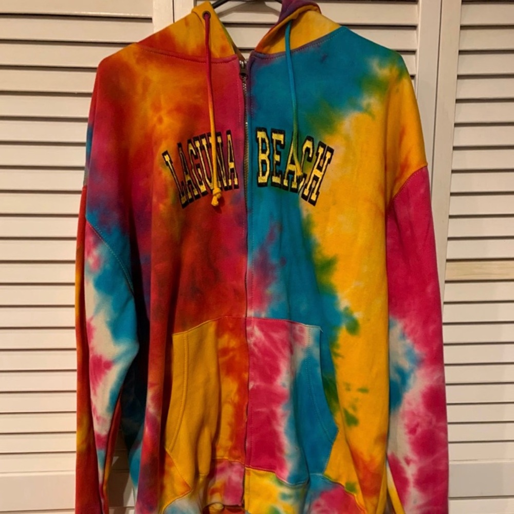 Women’s Laguna Beach Tie-Dye 1X Hoodie